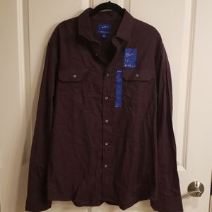 Men's flannel button down
